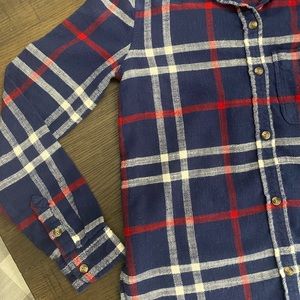 AMERICAN EAGLE PLAID SHIRT / SIZE: XXS